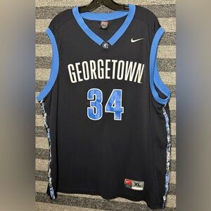 Vintage Late 90’s Nike Georgetown Hoyas NCAA Basketball Jersey Men’s XL #34 EUC